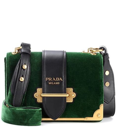 green prada handbag|prada green sling bag.